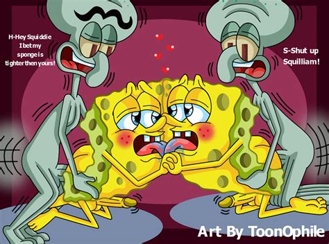 two spongebobs are better then one by toonophile hentai