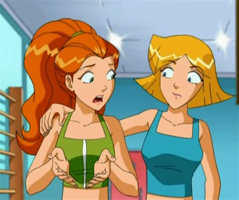 sam naked totally spies boobs and cock