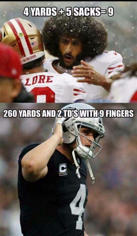 pin by silver and black attack is back on raiders 49er memes