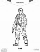 Coloring Pages Wars Star Stormtrooper Printable Awakens Comments Force sketch template