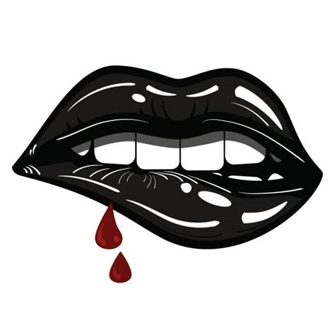 best lip bite illustrations royalty free vector graphics and clip art