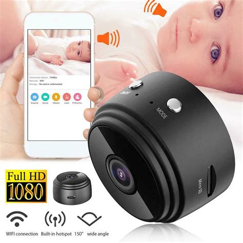 mini camera with audio wireless wifi hidden mini camera 1080p hd home
