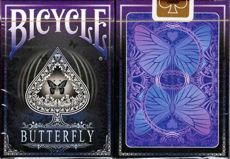 butterfly gilded bicycle playing cards playingcarddeckscom