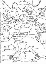 Menagerie Colouring Cbs Blarney sketch template
