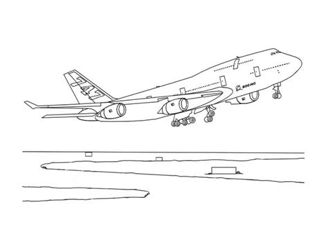 jumbo jet coloring pages coloring book  coloring pages