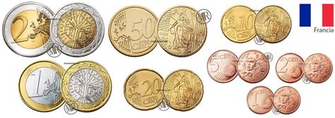 french euro coins info images   moneterarenet