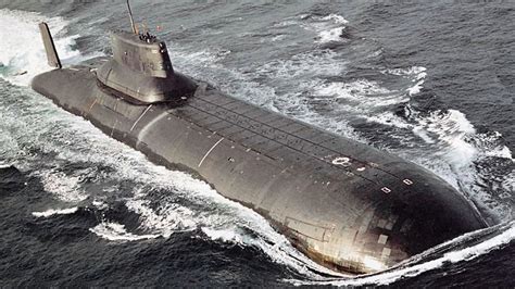 harrowing tale   nuke laden russian typhoon class    sunk