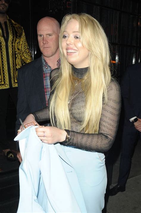 tiffany trump looks worse for wear as she leaves bar with mum marla maples irish mirror online