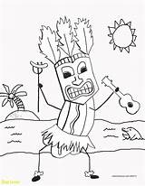 Coloring Tiki Pages Getcolorings sketch template