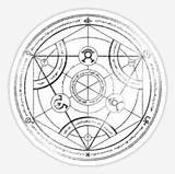 Transmutation Fullmetal Alchemist Alchemy Nicepng sketch template