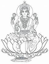 Coloring Pages Hindu Saraswati Gods Drawing Goddess Lakshmi Printable Rishi Goddesses Drawings Getcolorings Outline Colour Maharshi Saptarishi Mythology Printablefreecoloring Hinduism sketch template