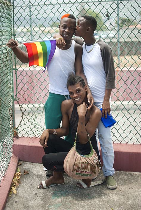 lgbt youth in jamaica sewers planting peace