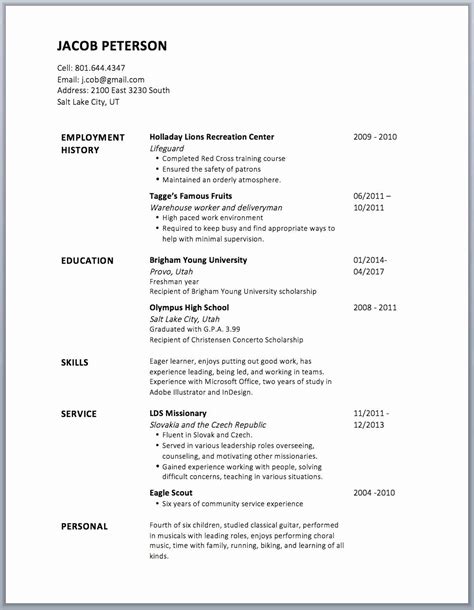 sample resume  bullet points suzndryd