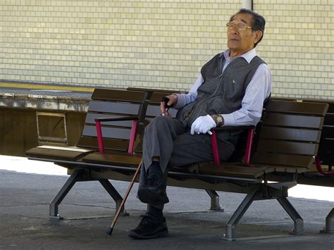 japanese old man sitting · free photo on pixabay