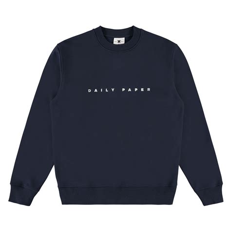 heren truien vesten daily paper alias sweaternavy direct leverbaar