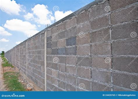 gray block wall stock image image  order cloud detail
