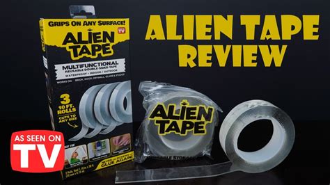 alien tape review      tv tape work youtube