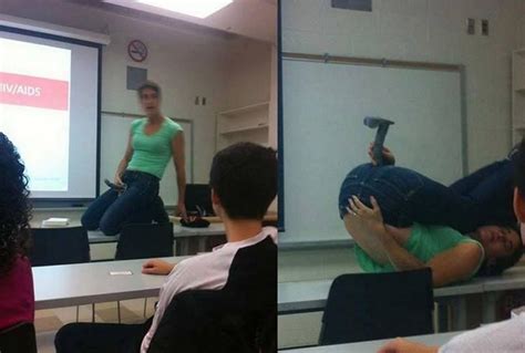 this happened during a health class lesson on sex… truth
