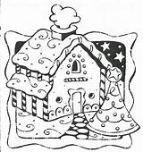 Coloring Gingerbread Pages House Christmas Printable Print Man Colouring Color Sheets Book Library Clipart Kids Gif Popular Coloringhome Choose Board sketch template