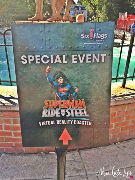 Six Flags Superman Ride Of Steel Virtual Reality Coaster Recap