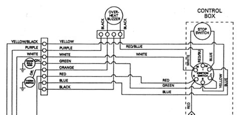 mercury outboard ignition switch wiring diagram