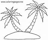 Palmy Palmier Coloriage Kelapa Druku Kolorowanka Koleksi Paling Coloriages Pokok Dessin Getcolorings Drukowanka Malowankę Wydrukuj sketch template