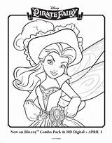 Pirate Fairy Coloring Pages Tinkerbell Disney Rosetta Fairies Printable Color Colouring Mom Getdrawings Savvy Nyc Getcolorings Clipart Print Para Sheets sketch template