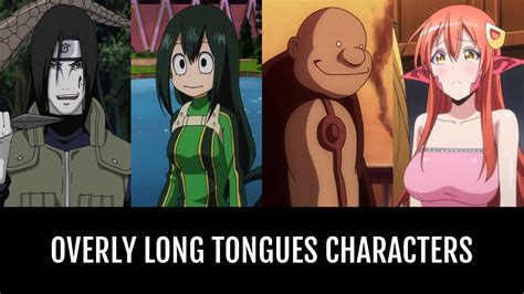 overly long tongues characters anime planet
