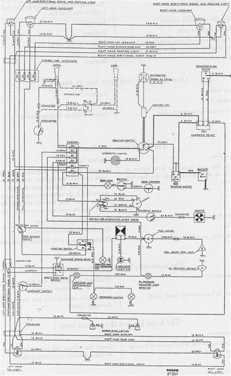 complete wiring diagram  volvo pv   wiring diagrams