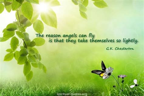 reason angels  fly spiritual quotes