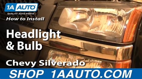 chevy silverado  headlight bulbs