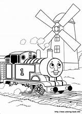 Coloring Thomas Pages Kids Printable Sheet Sheets Popular sketch template