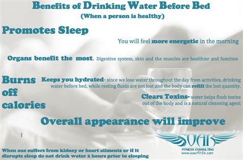 Drinking Water Before Bed — S O A R Fitness Consulting