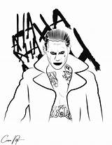 Joker Engel sketch template