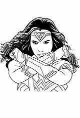 Maravilla Mujer Maravilha Gadot Desenhos Stampare Animados Superhero Helden Cartonionline sketch template