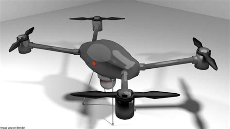 copter drone  model turbosquid