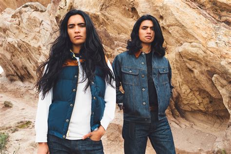 Meet Ginew An Indigenous Made Denim Line With A Traditional Twist Vogue