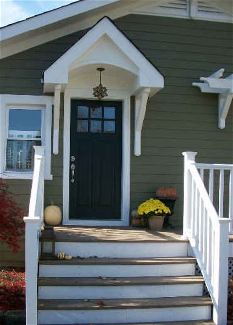 Front Door Of Londen S Craftsman Style Cottage Hooked On
