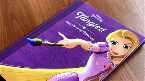 disneys tangled deluxe storybook review youtube