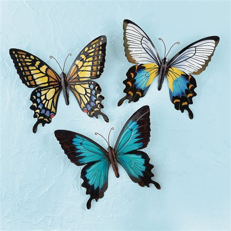 butterfly wall art home design inspiration  neutral decorating ideas