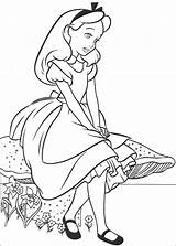 Coloring Pages Alice Wonderland Fun Disney Color Printable Book Colouring Print Printables Posted Kids Colorir Cute Alicia Pm Sad sketch template