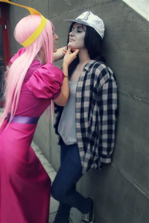 Marceline And Bubblegum S Cosplay By Ayako Midori On