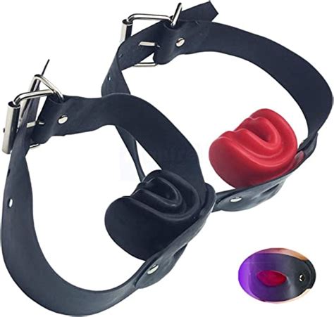 safe latex new bondage mouth gag bite head harness restraints exciting
