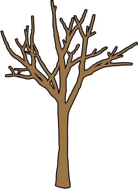 bare tree printable