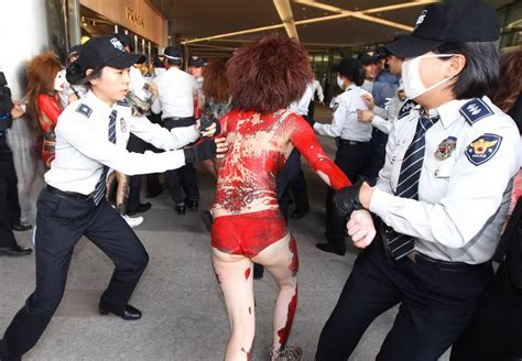 Military Pictures South Korean Sex Workers Protest Half