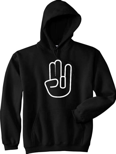 the shocker hand funny sex rude sexy offensive college party hoodie new black