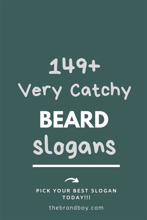 169 catchy beard slogans and sayings