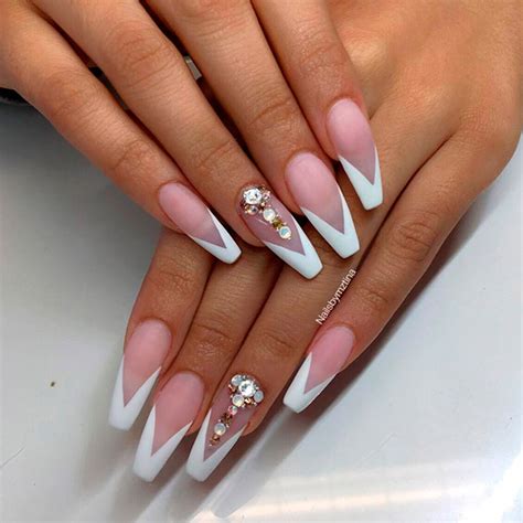 stunning french nail designs