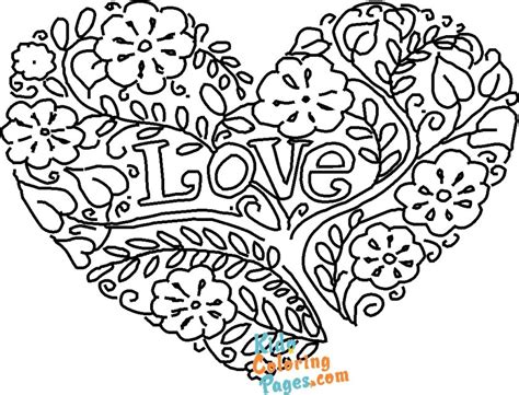 valentines day coloring pages  adults kids coloring pages