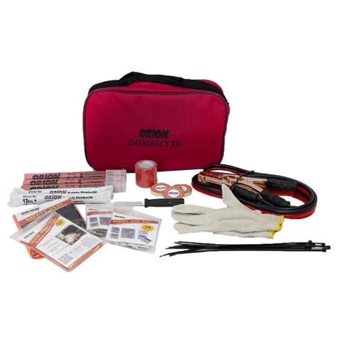 pc premium flare emergency kit orion safety products   piece